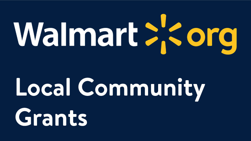 Walmart.org Log with Local Community Grants