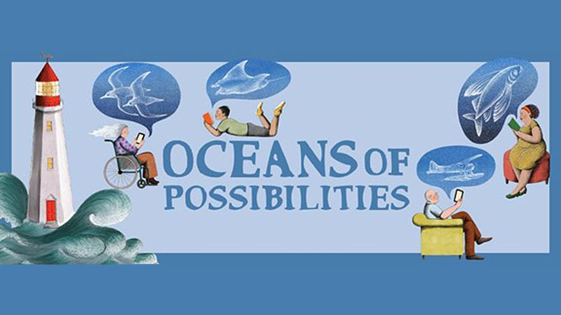 Oceans Of Possibilities - 2022 Summer Reading Program Logo