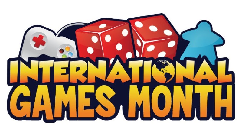 International Games Month Logo